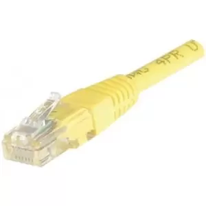 Dexlan 245700 1,64ft Cat6 RJ45 UTP Patch Cable - Yellow