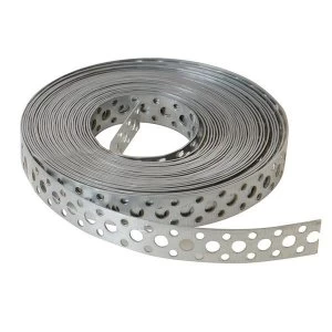 ForgeFix Builder&apos;s Galvanised Fixing Band 20mm x 1.0 x 10m Box 1
