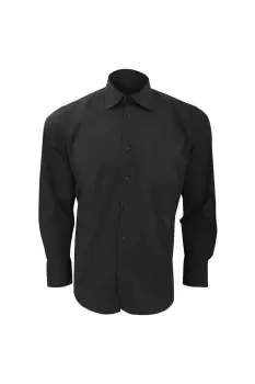 Brighton Long Sleeve Fitted Work Shirt