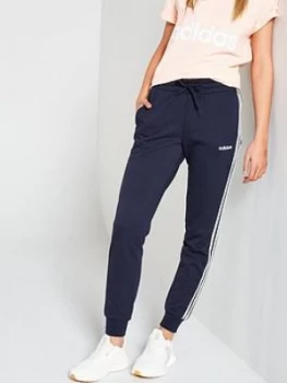 adidas Essential 3 Stripe Pant - Navy, Size 2XL, Women