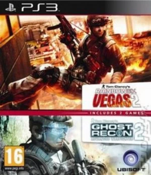 Rainbow Six Vegas & Ghost Recon Advanced Warfighter 2 PS3 Game