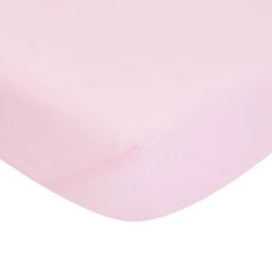 Catherine Lansfield Non-Iron Single Fitted Sheet - Candy