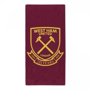 West Ham 125 Years Towel