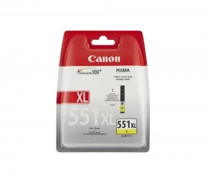 Canon CLI551XL Yellow Ink Cartridge