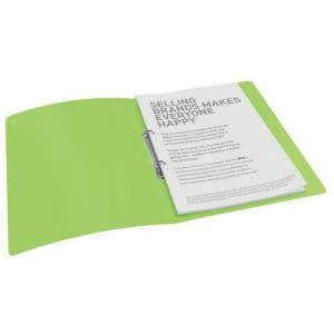 A4 Ring Binder, Green, 16MM 2 O-Ring Diameter, Choices - Outer Carton of 10