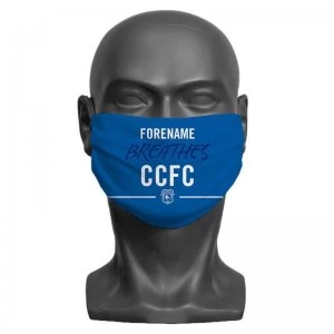 Personalised Breathes Cardiff City FC Face Mask