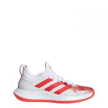 adidas Defiant Generation Multicourt Tennis Shoes Womens - Cloud White / Red / Red