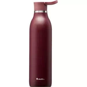 Aladdin Cityloop Thermavac Stainless Steel Water Bottle 600ml - Burgundy Red