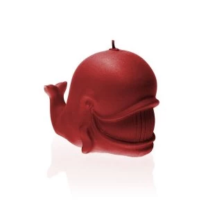 Red Whale Candle