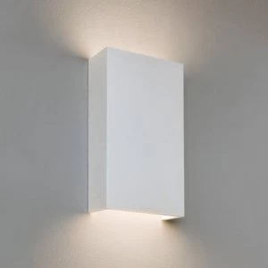 Dimmable LED 1 Light Small Wall Light Plaster