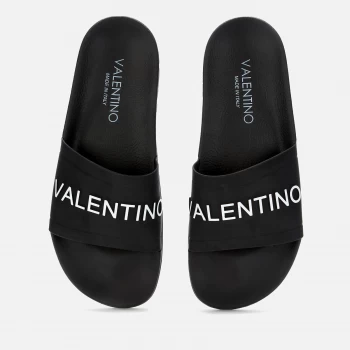 Valentino Shoes Mens Slide Sandals - Black - UK 8