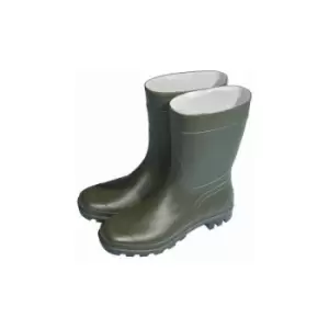 Town&country - Essentials Half Length Wellington Boots - Green UK Size 9 - Green Size 9