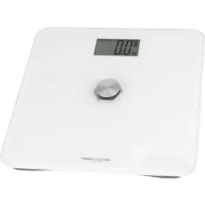 Profi-Care PC-PW 3112 w Bathroom scales Weight range 150kg White