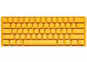 Ducky One3 Yellow Mini keyboard USB UK English
