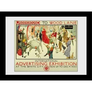 Transport For London Advertising Expo 60 x 80 Framed Collector Print