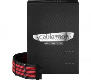 CABLEMOD ModMesh C-Series Corsair AXi HXi RM Cable Kit - Black & Red, Black