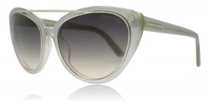 Tom Ford Edita Sunglasses Grey 80B 58mm