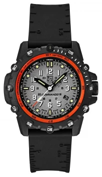 Luminox Commando Frogman 3300 Series 46mm Black Rubber Watch