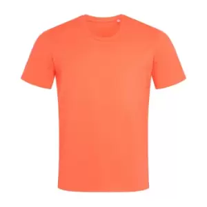 Stedman Mens Stars T-Shirt (S) (Salmon Pink)