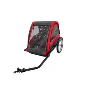Raleigh Entrepid 2 Seater Child Trailer - Red