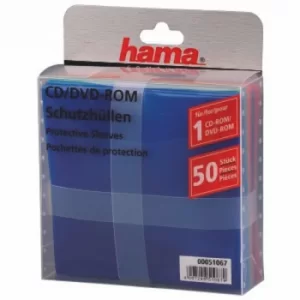 Hama Cd-rom/DVD-Rom Protective Sleeves 50