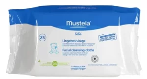 Mustela Wipes Face 25 Pieces