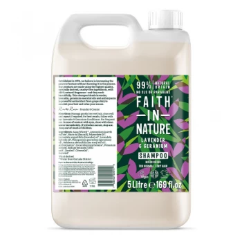 Faith in Nature Shampoo Lavender & Geranium 20l