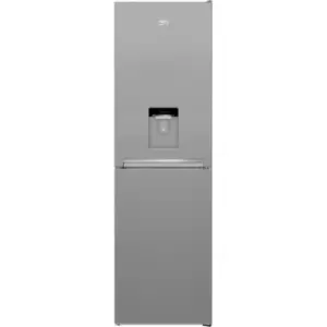 Beko CFG4582DS Frost Free Fridge Freezer - Silver - E Rated