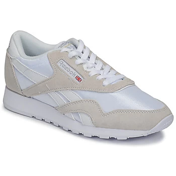 Reebok Classic CL NYLON mens Shoes Trainers in White,6,6.5,7.5,8,9,9.5,10.5,11.5,2.5,7,12,4.5,5.5,11,13