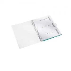Leitz WOW Be Mobile Notebook A4 squared, wirebound with Polypropylene