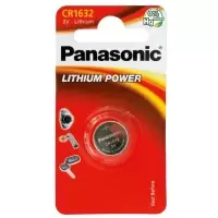 Panasonic CR1632 Lithium Batteries (1 Pack)