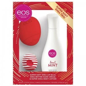 EOS Peppermint Cream Lip and Lotion Gift Set
