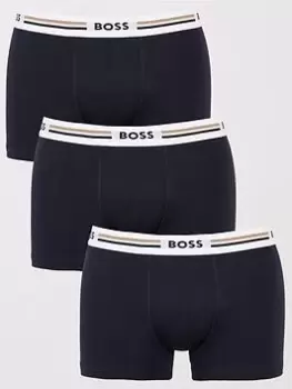 BOSS Bodywear 3 Pack Revivetrunks - Dark Blue, Dark Blue, Size XL, Men