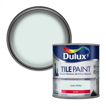 Dulux Jade White Tile Paint 600ml
