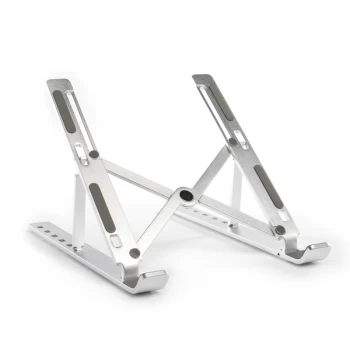Portable Laptop and Tablet Stand Silver Pukkr