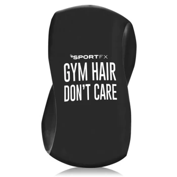 SportFX Hairbrush - Black Gym Hair1