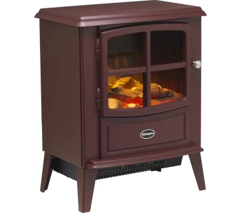 DIMPLEX Brayford BFD20BRG Electric Stove Fire - Burgundy