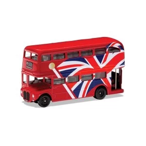 Union Jack London Bus Best of British Corgi 1:64 Model Bus