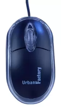 Urban Factory Cristal Mouse Optical USB 2.0, 800dpi, Internal...