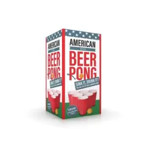 Menkind Beer Pong 24 - Red