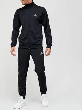 adidas Badge of Sport Tracksuit - Black, Size 32-34, Men