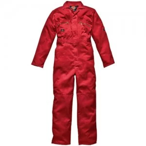 Dickies Mens Redhawk Overall Red 38" 30"