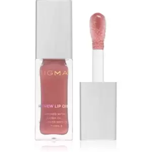Sigma Beauty Renew Lip Oil Lip Oil Adds Moisture And Shine Shade Tranquil 5,2 g