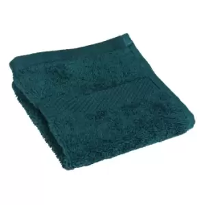 Loft Combed Cotton 4 Pack Face Cloth Teal