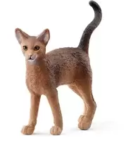 Schleich Farm World Abyssinian Cat Toy Figure, 3 to 8 Years, Brown...