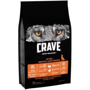 Crave Adult Dog Food Turkey & Chicken - 7kg (x1 bag)