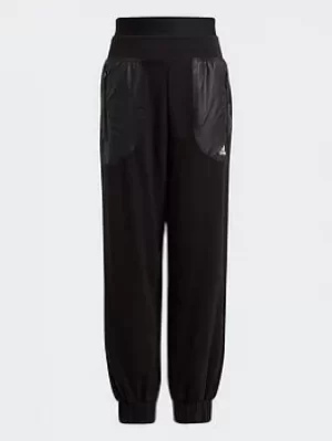 Adidas Warm-Up Dance Move Comfort Cotton Relaxed Low Crotch Joggers