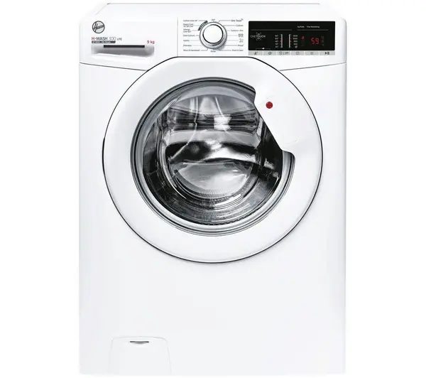HOOVER H-WASH 300 LITE H3W 49TA4/1-80 NFC 9KG 1400 Spin Washing Machine - White 8059019067452