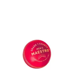 Gunn And Moore and Moore Maestro County Cricket Ball - Red