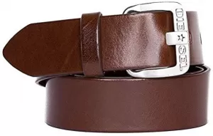 Diesel Mens B-Star Leather Belt - Brown - W34/85cm